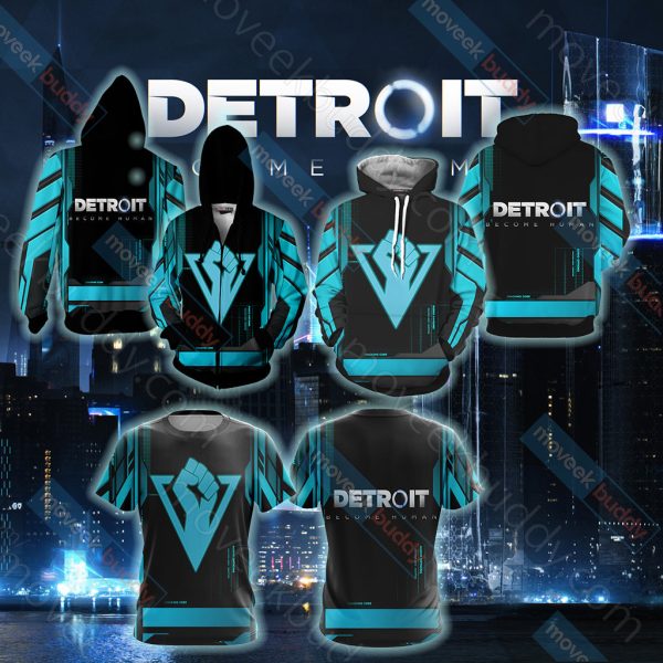 Detroit: Become Human Unisex 3D T-shirt