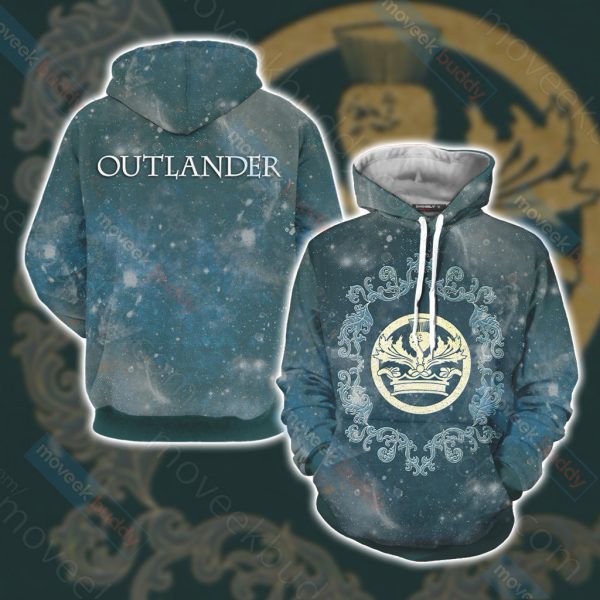 Outlander (TV series) symbol Unisex 3D T-shirt Hoodie S