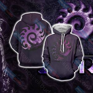 StarCraft - Zerg Symbol Unisex 3D T-shirt Hoodie S 