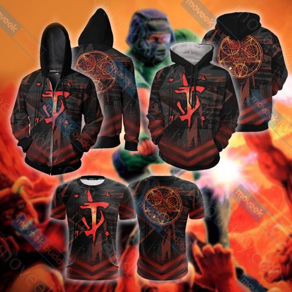 Doom New Unisex 3D T-shirt