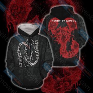 Penny Dreadful Unisex 3D T-shirt Hoodie S 