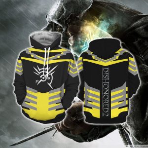 Dishonored - Outsider's Mark Unisex 3D T-shirt Hoodie S 