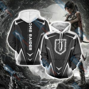 Tomb Raider Unisex 3D T-shirt Hoodie S 