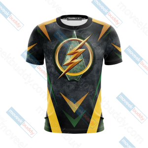 Arrow and Flash New Version Unisex 3D T-shirt   