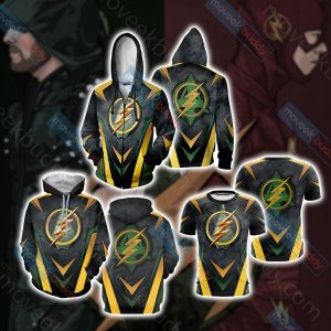 Arrow and Flash New Version Unisex 3D T-shirt   