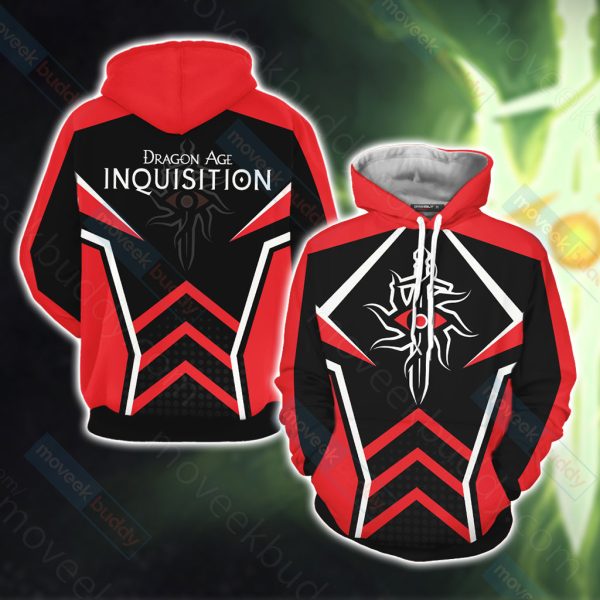 Dragon Age Inquisition Unisex 3D T-shirt Hoodie S