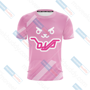 Overwatch D.Va Unisex 3D T-shirt   