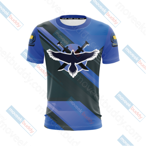 Halo - Blue Team New Unisex 3D T-shirt   