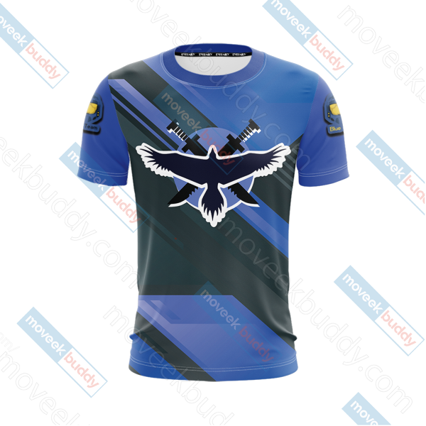 Halo - Blue Team New Unisex 3D T-shirt