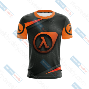 Half-Life New Unisex 3D T-shirt   