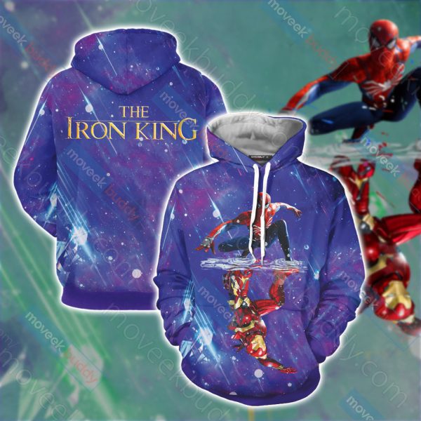 The Iron King Unisex 3D T-shirt Hoodie S