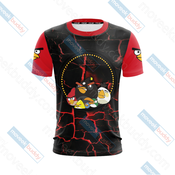 Angry Birds Unisex 3D T-shirt