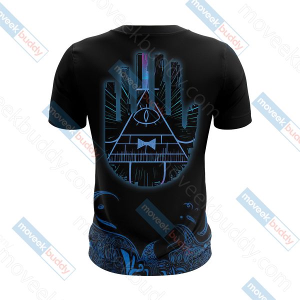 Gravity Falls - Bill Cipher Wheel Unisex 3D T-shirt