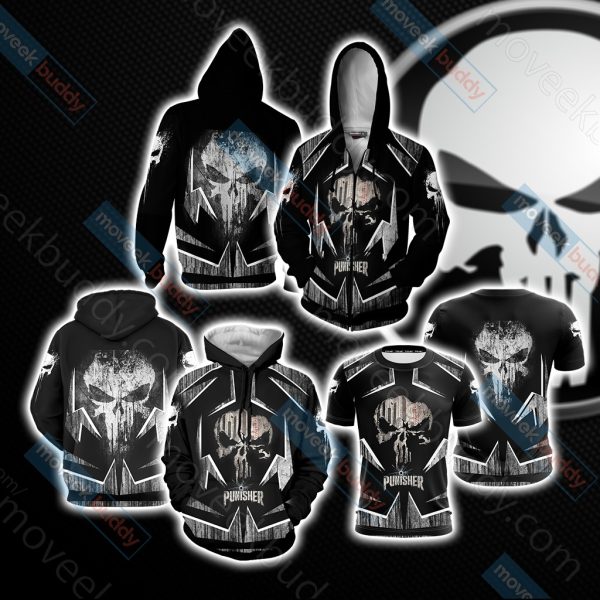 The Punisher New Unisex 3D T-shirt