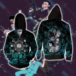 Sense8 Unisex 3D T-shirt Zip Hoodie XS 