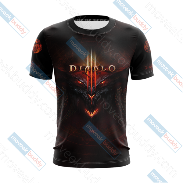 Diablo III New Unisex 3D T-shirt