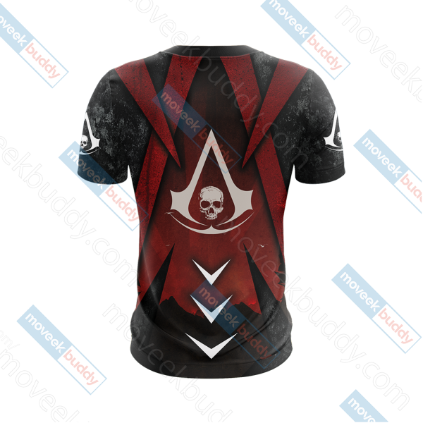 Assassin's Creed Black Flag Unisex 3D T-shirt