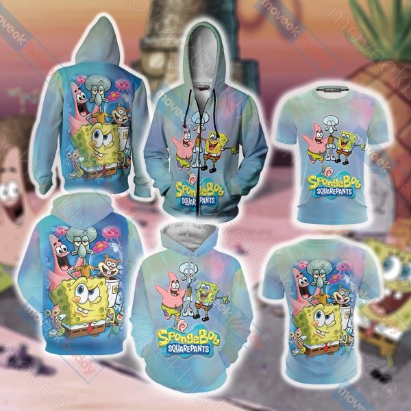 SpongeBob SquarePants Unisex 3D T-shirt