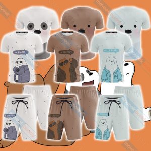 We Bare Bears - Ice Bear Unisex 3D T-shirt   