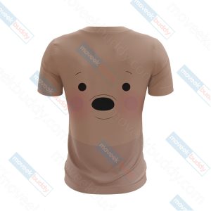 We Bare Bears - Grizzly Unisex 3D T-shirt   