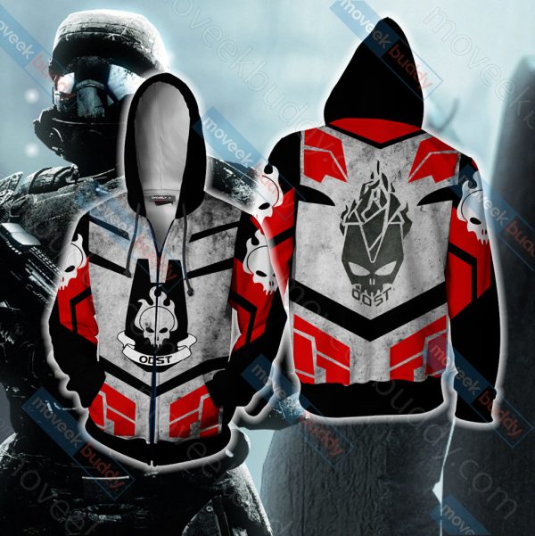 Halo - ODST Unisex 3D T-shirt Hoodie Tank Top Hawaiian Shirt Beach Shorts Joggers Zip Hoodie XS