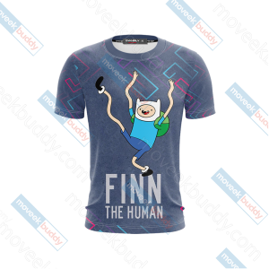 Adventure Time - Finn The Human Unisex 3D T-shirt   