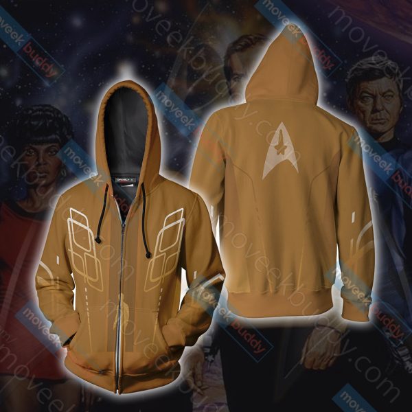 Star Trek - Command New Unisex 3D T-shirt Zip Hoodie XS