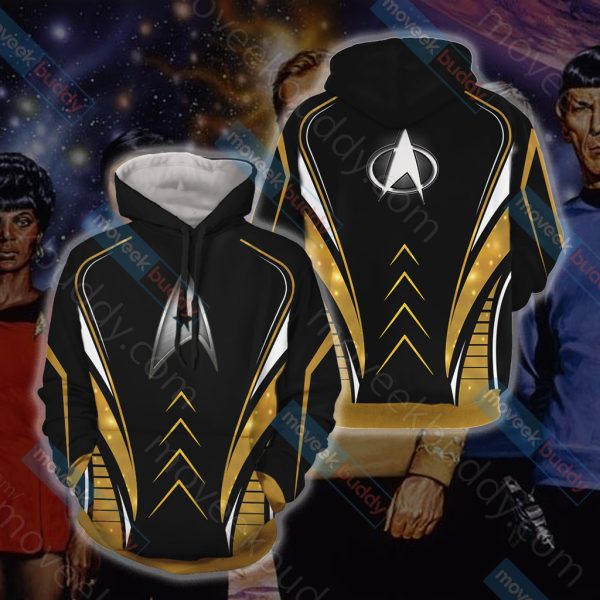 Star Trek - Command Unisex 3D T-shirt Hoodie S