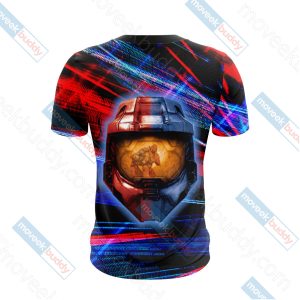 Red vs. Blue Unisex 3D T-shirt   