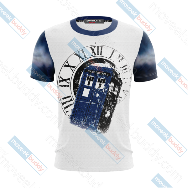 Doctor Who Tardis New Unisex 3D T-shirt