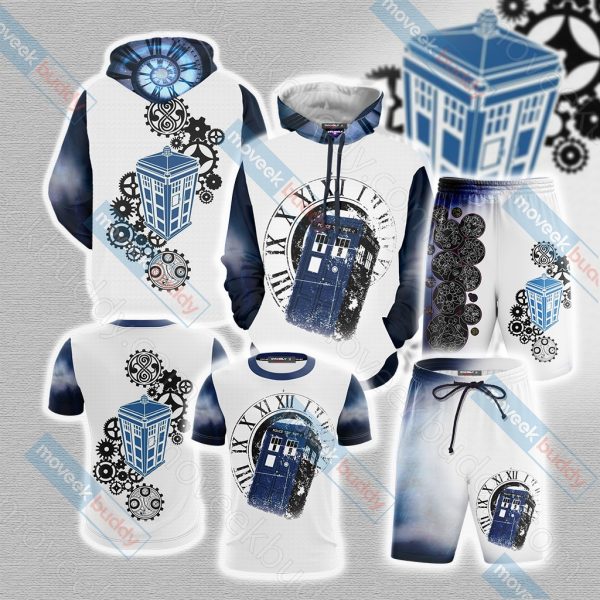 Doctor Who Tardis New Unisex 3D T-shirt