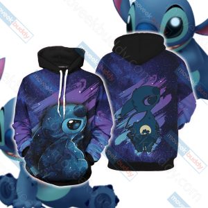 Stitch Unisex 3D T-shirt Hoodie S 