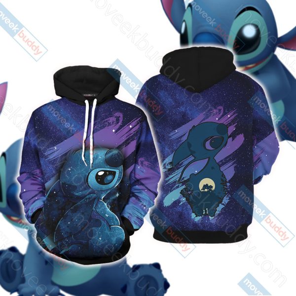 Stitch Unisex 3D T-shirt Hoodie S