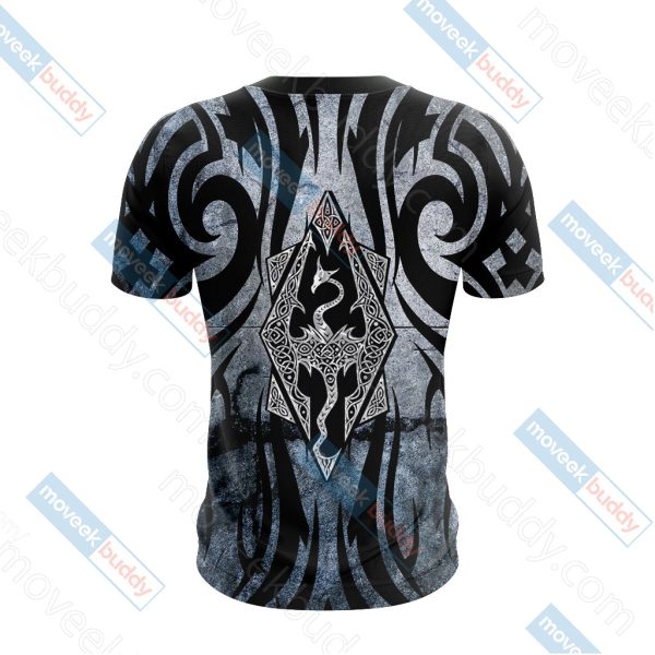 The Elder Scrolls: Skyrim Symbol Unisex 3D T-shirt