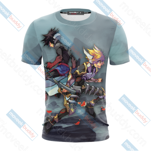 Kingdom Hearts New Version Unisex 3D T-shirt   