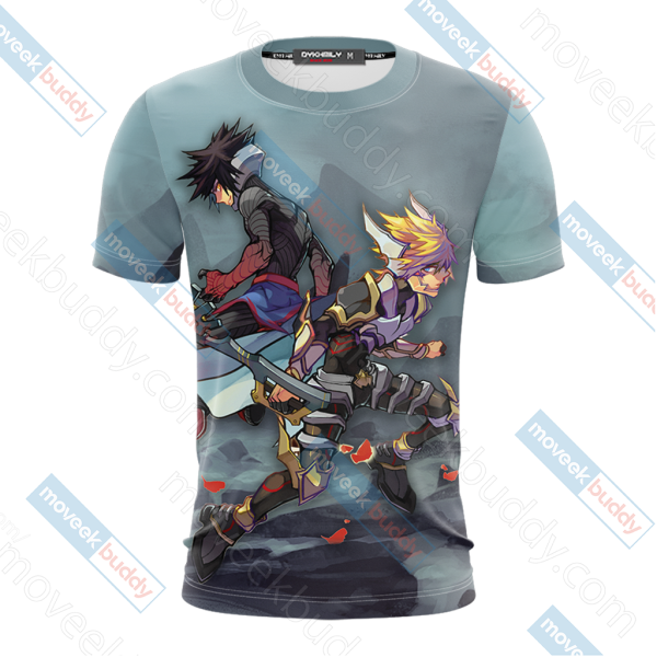 Kingdom Hearts New Version Unisex 3D T-shirt