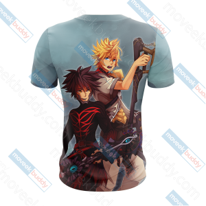 Kingdom Hearts New Version Unisex 3D T-shirt   