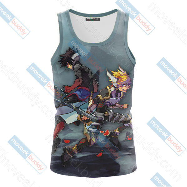 Kingdom Hearts New Version Unisex 3D T-shirt