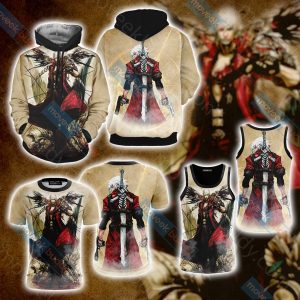 Devil May Cry Dante Unisex 3D T-shirt   