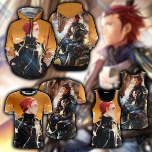 Fire Emblem Gerome Unisex 3D T-shirt   