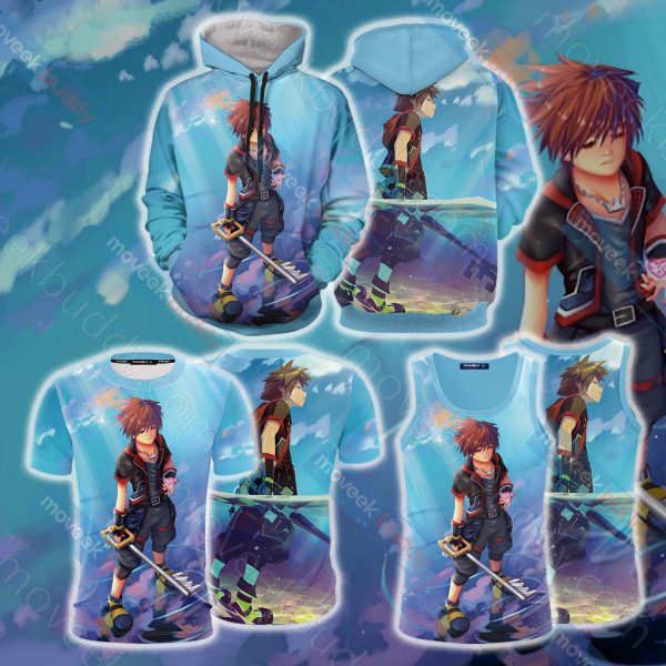 Kingdom Hearts - Sora Unisex 3D T-shirt