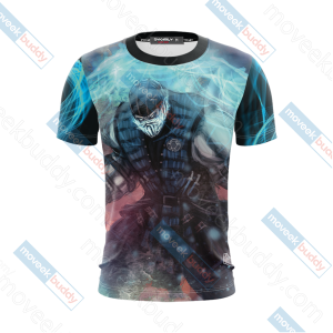 Mortal Kombat Sub-Zero Unisex 3D T-shirt   