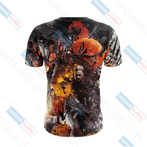 The Witcher New Version Unisex 3D T-shirt   