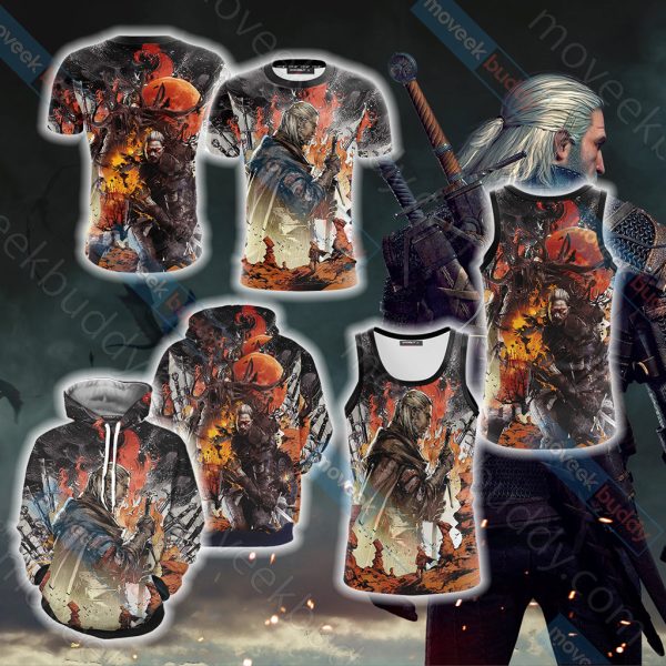 The Witcher New Version Unisex 3D T-shirt