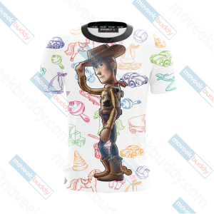 ToyStory Unisex 3D T-shirt   