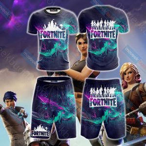 Fortnite Symbol Unisex 3D T-shirt   