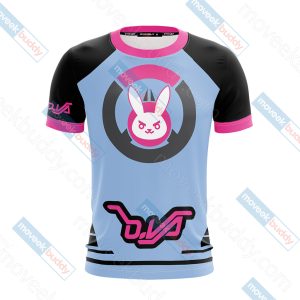 Overwatch - D.Va Symbol Unisex 3D T-shirt   