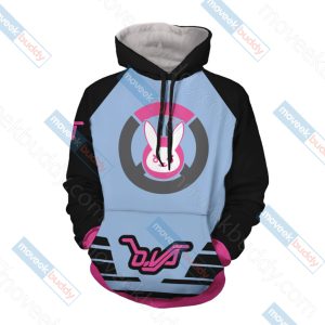 Overwatch - D.Va Symbol Unisex 3D T-shirt   