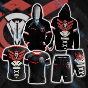 Overwatch - Blackwatch Unisex 3D T-shirt   