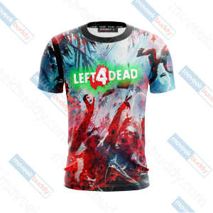 Left 4 Dead Symbol Unisex 3D T-shirt   